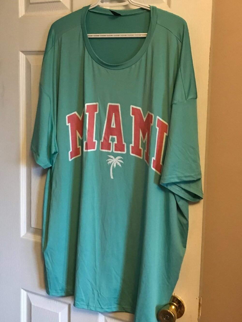 Miami Varsity Tee NEW Shein Curve 5X